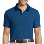 Claiborne Grid Polo Shirt - Slim Fit