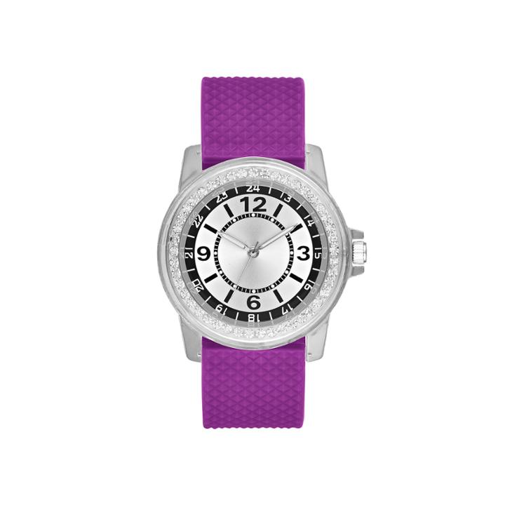 Womens Purple Strap Watch