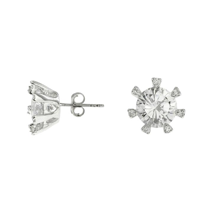 Cz By Kenneth Jay Lane 4 Ct. T.w. Stud Earrings