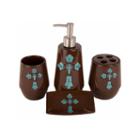 Hiend Accents Cross 4-pc. Bath Accessory Set