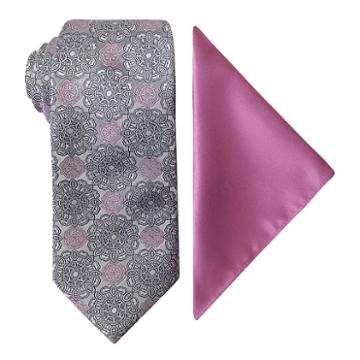 Steve Harvey Medallion Tie Set