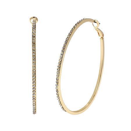 Mixit Gold-tone Hoop Earrings