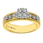 Eterno Amor Womens 1/2 Ct. T.w. Genuine Diamond Engagement Ring