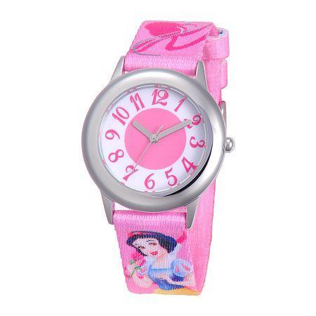 Disney Snow White Tween Pink Strap Watch