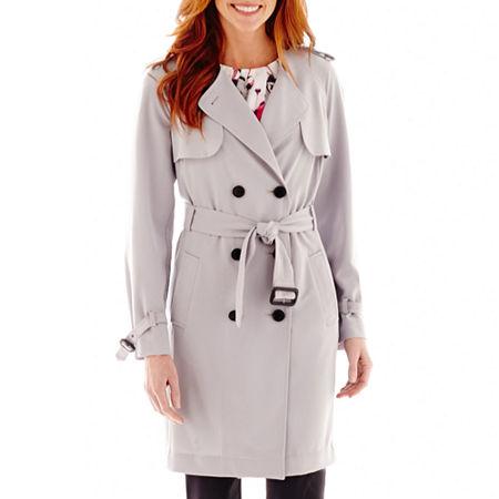 Liz Claiborne Belted Trench Coat