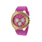 Tko Orlogi Womens Purple Silicone Strap Sport Watch