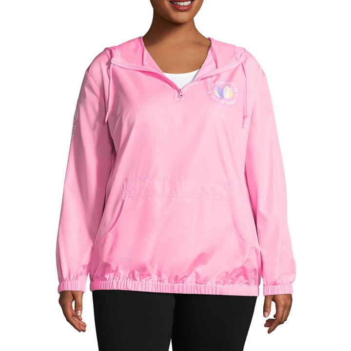 Flirtitude Windbreaker-juniors Plus