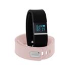 Ifitness Ifitness Activity Tracker Silver/black And Blush Interchangeable Band Unisex Multicolor Strap Watch-ift2438bk668-bbk