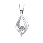 Sirena 1/4 Ct. T.w. Diamond White Gold Pendant