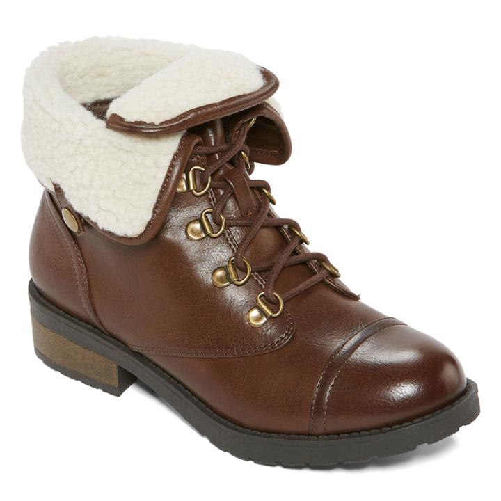 Arizona Daisy Lace-up Booties