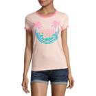 Arizona Palms Off Graphic T-shirt- Juniors