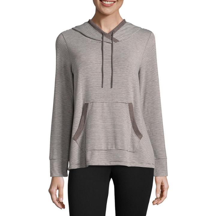 St. John's Bay Active Long Sleeve Pullover Hoodie
