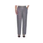 Alfred Dunner Silver Belles Woven Flat Front Pants-petites Short