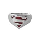 Dc Comics Stainless Steel Superman Ring