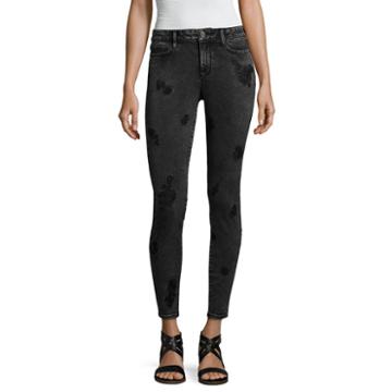 A.n.a Ana Acid Embroidered Jegging Modern Fit Jeggings