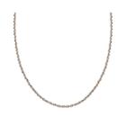 Silver Reflections&trade; Two-tone Sterling Silver Butterfly Twist 30 Chain Necklace