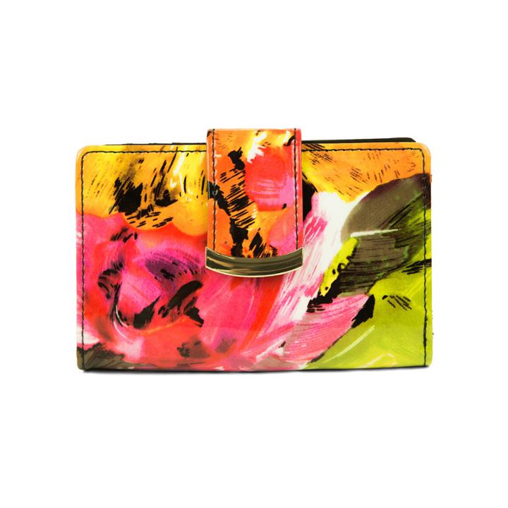 Mundi S & P Bright Floral Indexer Wallet