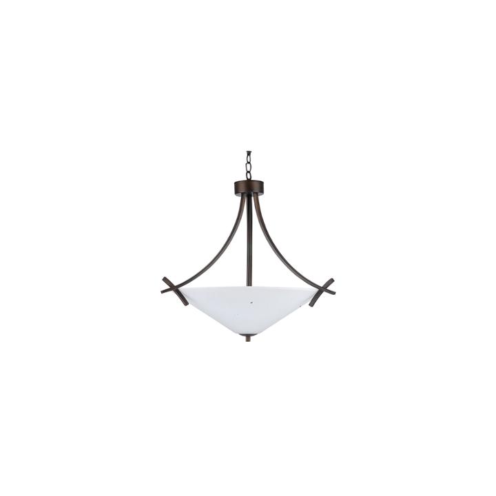 Ashely 3-light Bronze Chandelier