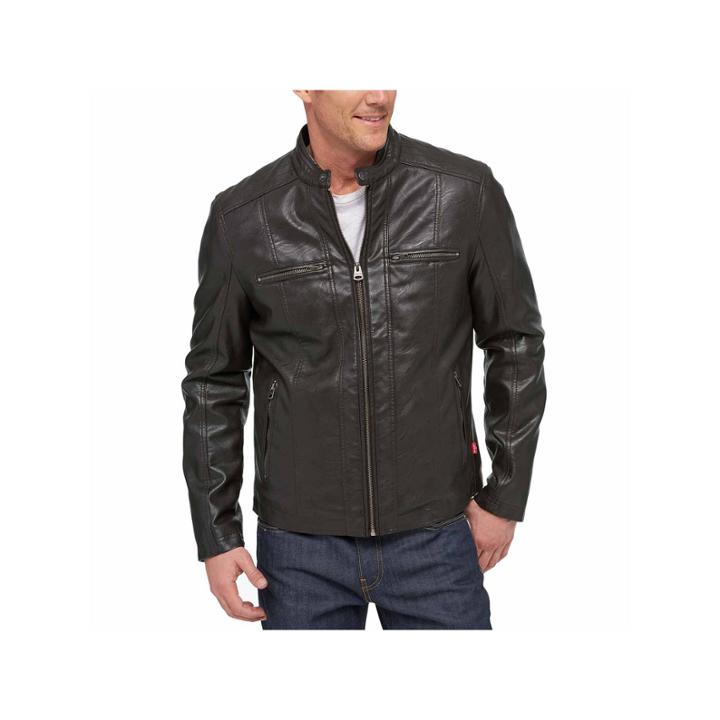 Levi's Faux Leather Racer Jacket
