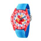 Sesame Street Blue And Red Elmo Time Teacher Strap Watch W003200