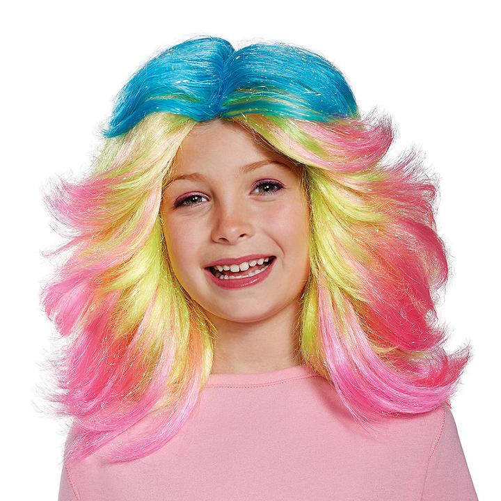 Trolls - Lady Glitter Sparkles Child Wig