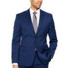 Collection By Michael Strahan Grid Slim Fit Stretch Suit Jacket-slim