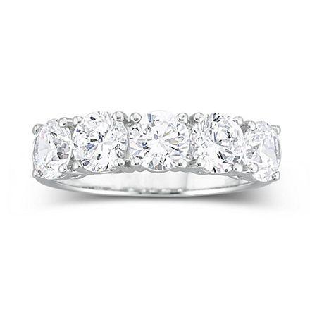 Diamonart 2 1/2 Ct. T.w. Cubic Zirconia Wedding Ring