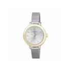 Laura Ashley Mesh Womens Two Tone Strap Watch-la31026tt