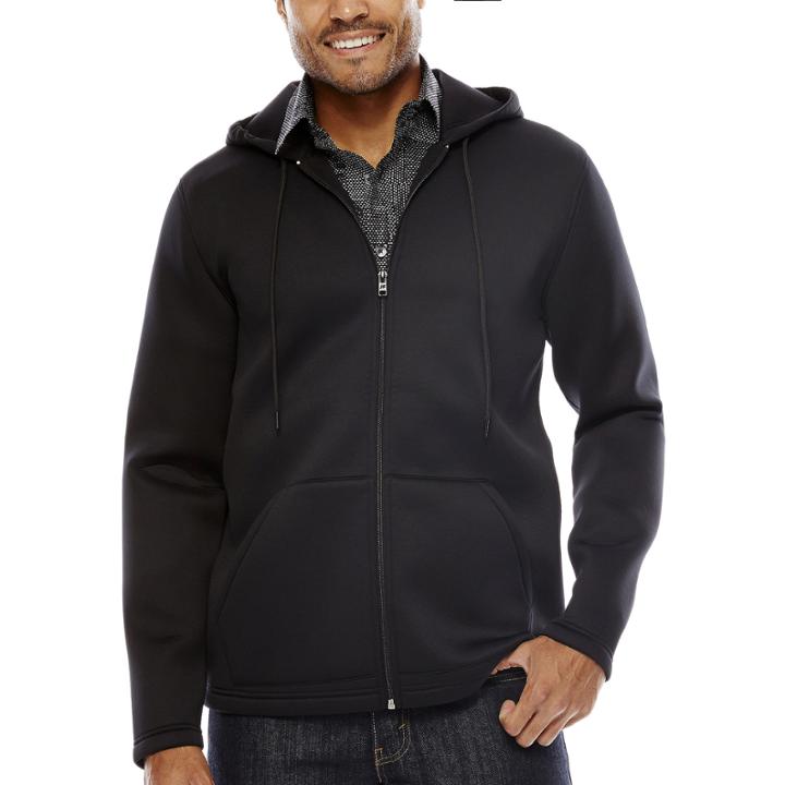 Jf J. Ferrar Neoprene Hoodie Jacket