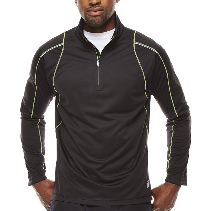 Asics Long-sleeve Mechanical Stretch Quarter-zip Shirt