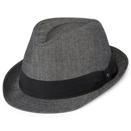 Stetson Grey Herringbone Fedora