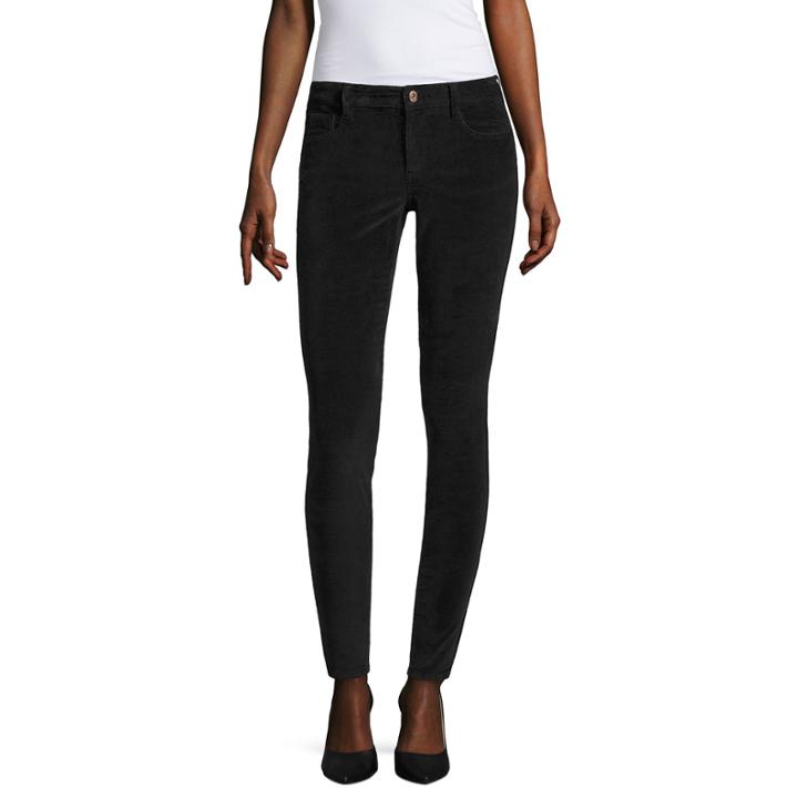 Arizona Skinny Fit Corduroy Pants - Juniors