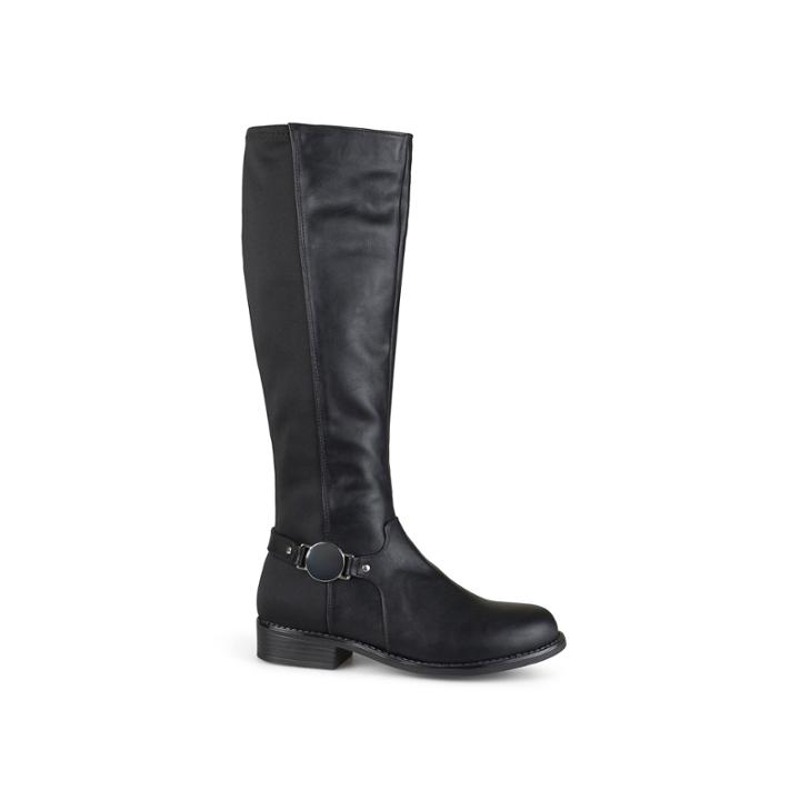 Journee Collection Disk Womens Riding Boots