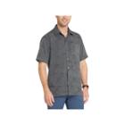 Van Heusen Short Sleeve Leaf Button-front Shirt