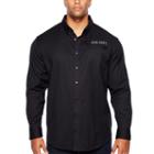 Zoo York Long Sleeve Button-front Shirt-big And Tall