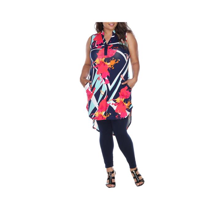 White Mark Zuri A-line Dress-plus