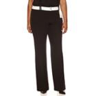 Worthington Belted Wide Leg Trouser - Plus