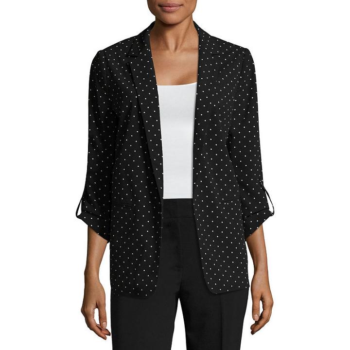 Worthington Tabbed Sleeve Jacket - Tall