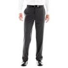 Jf J. Ferrar Stretch Gabardine Flat-front Suit Pants - Classic Fit