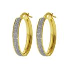 Made In Italy 14k Gold 20mm Hoop Earrings