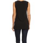Kaily K. Sleeveless Tunic With Studs