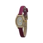 Olivia Pratt Womens Petite Purple Leather Watch 13420purple