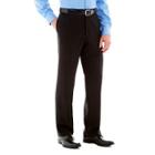 Savane Flat-front Crosshatch Dress Pants