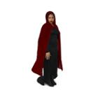 Wine Velvet Adult Plus Cape One Size