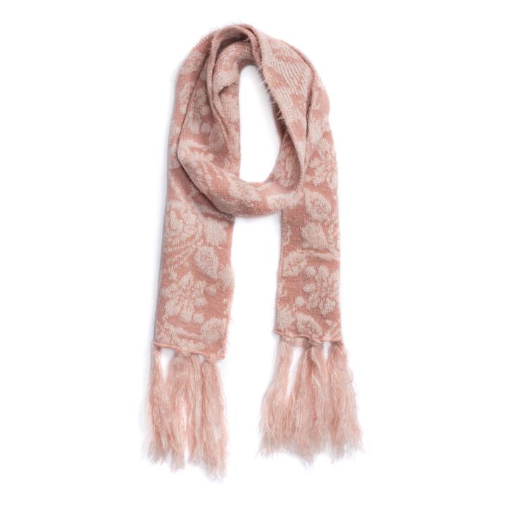 Muk Luks Rose Oblong Floral Cold Weather Scarf