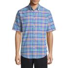 Sjb Ss Slim Stretch Ez Care Oxford Shirt