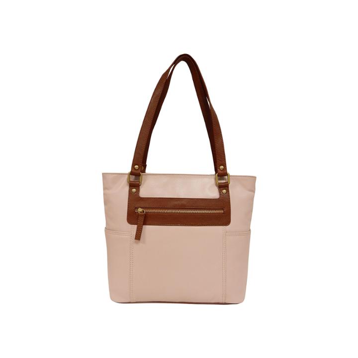 St. John's Bay Two-tone Leather Tote