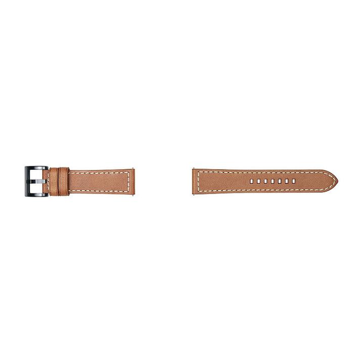 Samsung Wearables Gear S3 Compatible Unisex Brown Watch Band-gp-r765breeeac