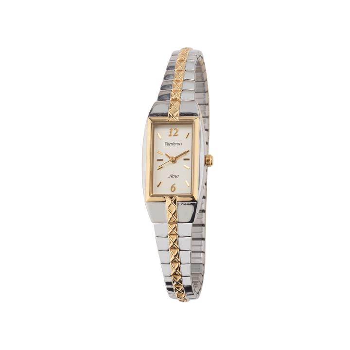 Armitron Womens Rectangle Expansion Band Watch