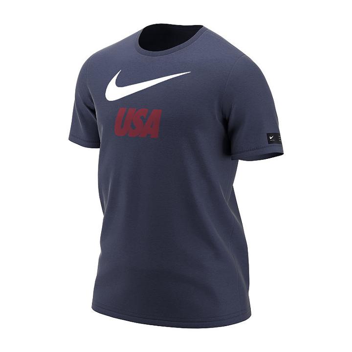 Nike Usa Short Sleeve Crew Neck T-shirt